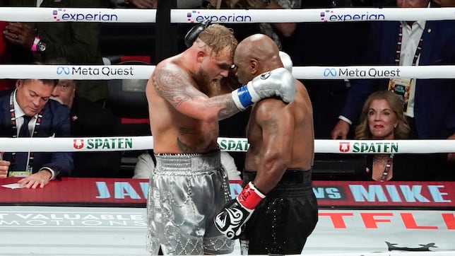Jake Paul apaga la estrella de Mike Tyson