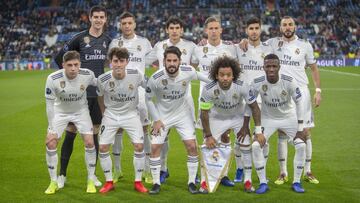 La alineaci&oacute;n que present&oacute; el Real Madrid en el encuentro de Champions League del pasado mi&eacute;rcoles ante el CSKA.