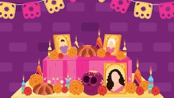 Los días 30 y 31 de octubre llegan al altar de Día de Muertos las almas de los niños que no fueron bautizados.