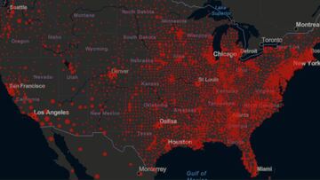 Estados Unidos sigue viendo como en algunos estados los casos por coronavirus contin&uacute;an en aumento esto a pesar de que otros parecen superarlo.