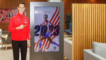 Virginia Torrecilla renueva con el Atlético.