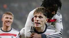 Mientras Nápoles suspira por él Garnacho vuelve a ser decisivo con el United: precioso lo que hizo