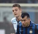 Inter de Medel cae ante Lazio pero sigue líder de la Serie A