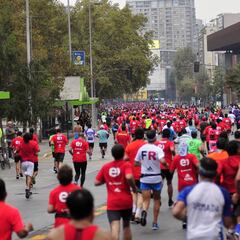 Así es el recorrido de los
21k del Maratón de Santiago