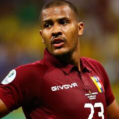 Salomón Rondón no estará en el amistoso ante Colombia