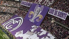 El Bernabéu recordó a los atléticos las dos finales perdidas