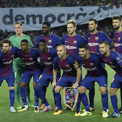 Barcelona-Juventus: el doblete de Messi, el gol de Rakititc... todo en imágenes