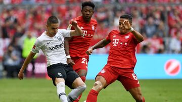 Alaba y Thiago Alcántara.