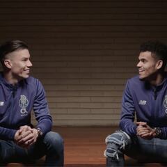 Matheus Uribe y Díaz, orgullosos de los colombianos en Porto