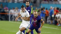 El Clásico team news: bbC back for Madrid, Iniesta starts
