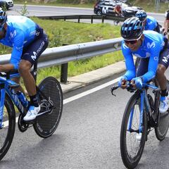 Alejandro Valverde, el favorito de la CRI ante Nairo y Yates