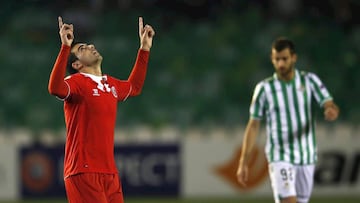 Reyes celebra su gol aquella noche.