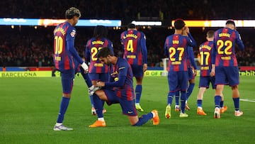 Barcelona thrashed Athletic Club on their grand return home.