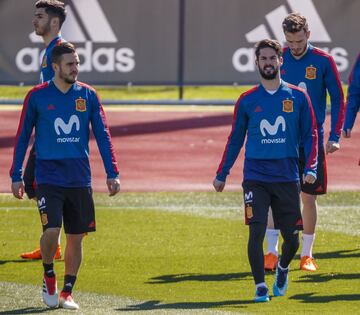 Isco y Koke.