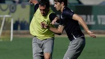 <b>FUTURO INCIERTO. </b>Bruno, Godín y Cani no saben aún si renovarán sus contratos.