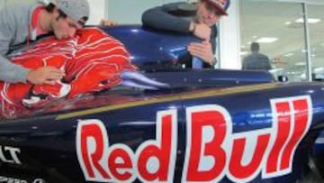 Sainz y Verstappen demostraron su sentido del humor.