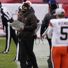 Kevin Stefanski, insatisfecho con la derrota