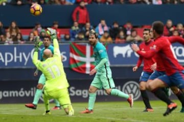 Las mejores imágenes que dejó el Osasuna vs Barcelona