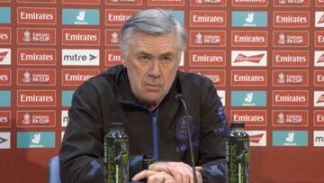 Ancelotti explica la molestia de James Rodríguez previa al Tottenham