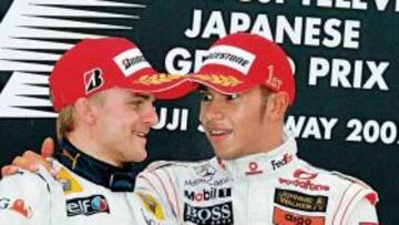 <b>¿COMPAÑERO DE HAMILTON? </b>Heikki no descarta seguir en Renault, pero le pide equidad a McLaren.