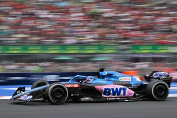El piloto espa?ol dealpine, Fernando Alonso.