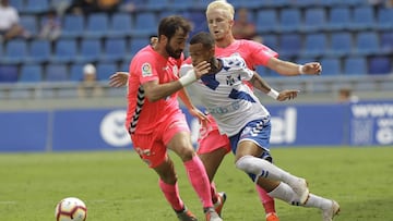 Partido entre Tenerife y Lugo de la primera vuelta de LaLiga 1|2|3