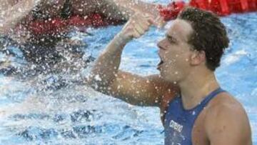 <strong>ORO.</strong> El brasileño Cielo gana el oro en 50 libre.
