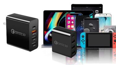 Encontramos los adaptadores y cargadores con más valoraciones en Amazon México