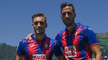 Esteban Burgos, jugador del Eibar
