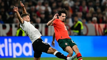 Vitinha, ante Alemania.