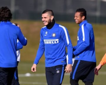 Jeison Murillo y el Inter de Milán preparan el último partido del 2015, frente a la Lazio por la Serie A.