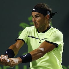Rafa Nadal vs Fabio Fognini; Semifinal Miami Open: resumen