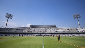 Así luce el Estadio Olímpico Universitario previo a un partido de los Pumas.