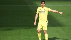 Gerard Moreno of Villarreal CF during the La Liga Santander match between Villarreal CF and Cadiz at Estadio de la Ceramica on 21 March, 2021 in Vila-real, Spain
 AFP7 
 21/03/2021 ONLY FOR USE IN SPAIN