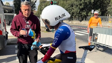 Brandon Rivera estrena su camiseta de campeón nacional de contrarreloj
