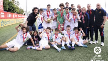 El Real Madrid, tricampe¨®n de LaLiga Promises tras ganar el mini-Cl¨¢sico