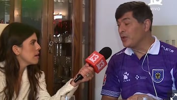 Parisi usó la camiseta de Concepción y el DT del club le mandó este mensaje: “Siento que...”