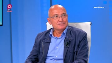 Antonio Jesús López Nieto, durante su intervención en 101 TV.