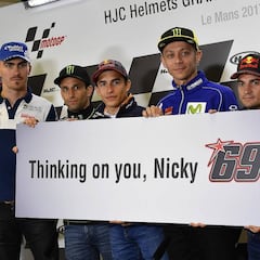 Márquez y Pedrosa coinciden: "Será muy emotivo por Hayden"