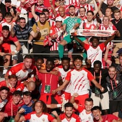 El Almería espera celebrar dos ascensos este sábado