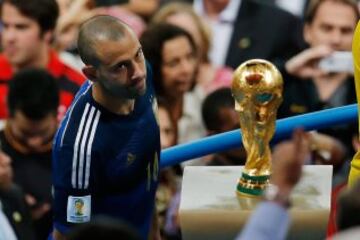 Ha disputado ocho campeonatos con la Albiceleste, pero no ha podido ganar ninguno. Quiere su revancha el domingo ante Chile.