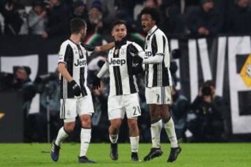 Cuadrado completa dos goles esta temporada.