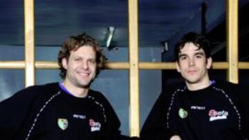 <b>CINCO AÑOS DESPUÉS. </b>Jasen y Suárez son los dos únicos colegiales que vivieron la Copa de Zaragoza.