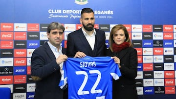Siovas, presentado: “El Leganés es una familia, estoy feliz aquí”