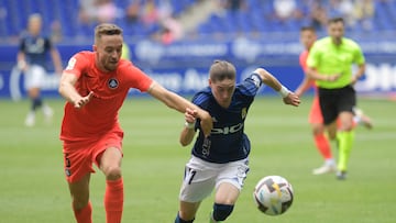 Marcelo Flores de buena actuación en el Real Oviedo ante Racing