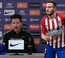 Simeone aborda el 'caso Saúl'
