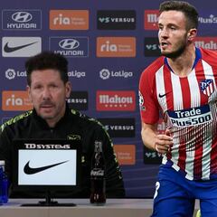 Simeone aborda el 'caso Saúl'