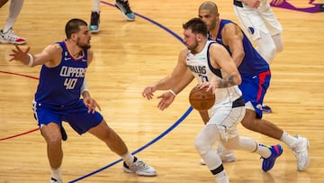 The Clippers dominated the Mavericks in a game in which Luka Doncic tried everything to come back, but was left very alone.