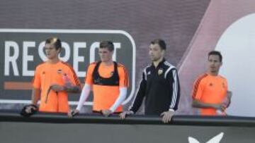 Zuculini, De Paul, Javi Fuego y Pereira.