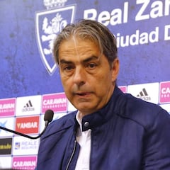 "Por diferentes motivos dejo de ser el entrenador del Zaragoza"